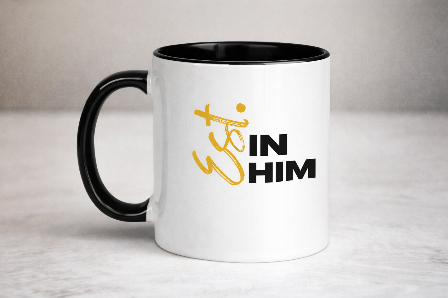 Established In Him Mug – Faith Inspired Coffee Cup